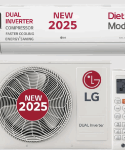 LG 6 in 1 Convertible 1.5 Ton 3 Star Dual Inverter Split AC with 6 Step Fan Speed (2025 Model, Copper Condenser, US-Q18RNXE.AMLG)